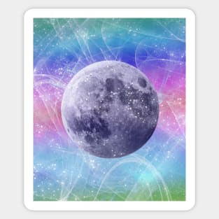 Moon Vortex Sticker